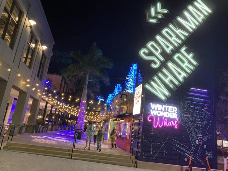 Tampa: Night of Lights Tour by Electric Golf Cart - Key Points