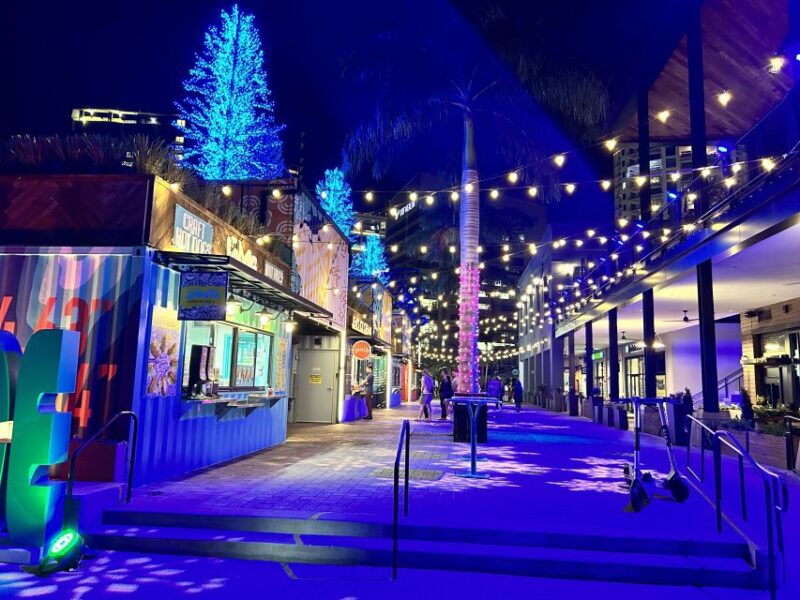 Tampa: Night of Lights Tour by Electric Golf Cart - Notable Sites