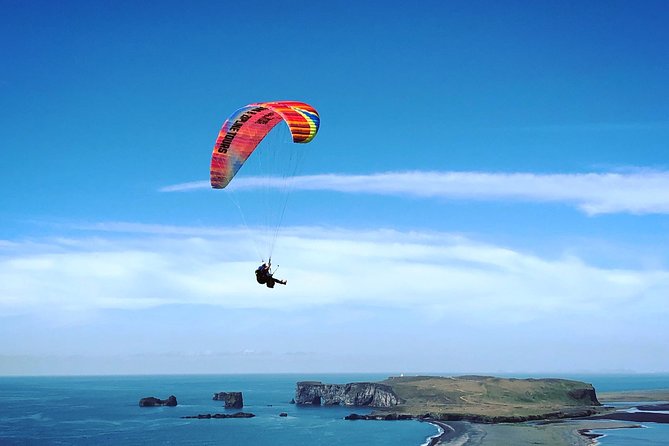 Tandem Paragliding Flights From Vik - Included Paragliding Equipment