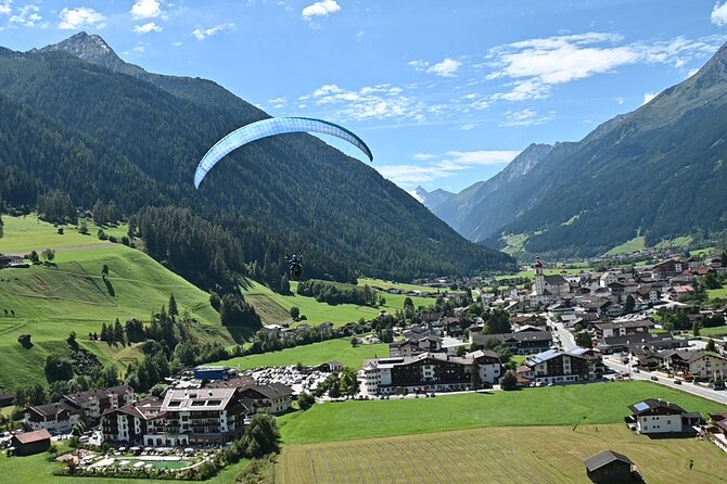 Tandem Paragliding in the Stubai Valley Near Innsbruck - Meeting and End Point