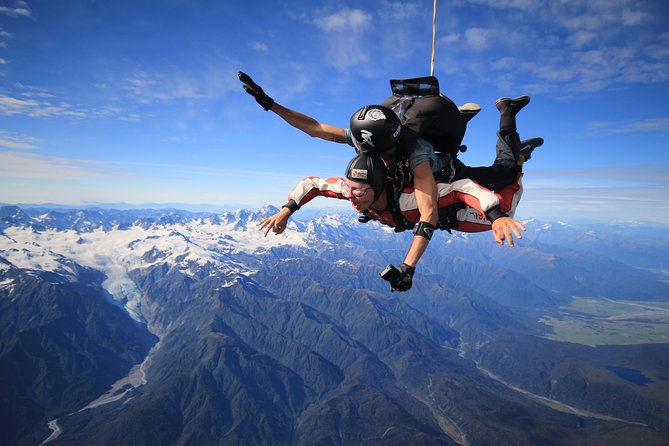 Tandem Skydive 10,000ft From Franz Josef - Booking Details