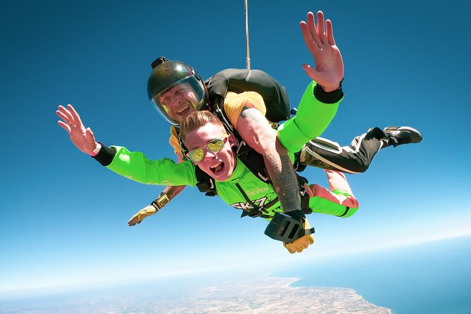 Tandem Skydiving 15,000ft - W/ Shuttle From Lagos - Included in the Package