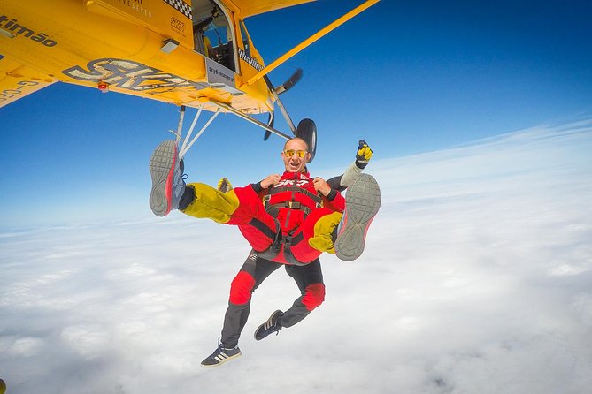 Tandem Skydiving — 30 Min From Albufeira - Touchdown on White Sand