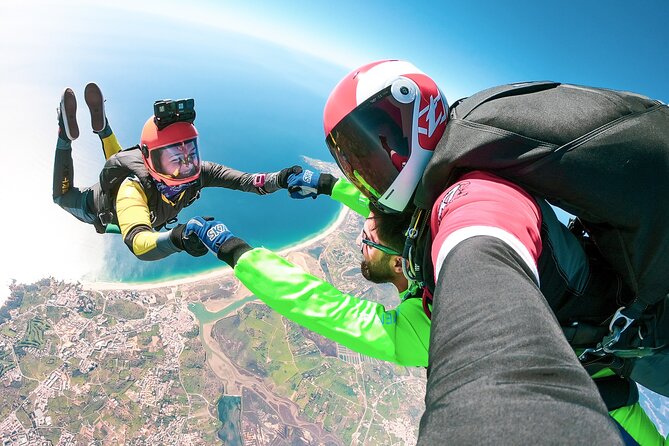 Tandem Skydiving — 30 Min From Albufeira - Included Skydiving Essentials