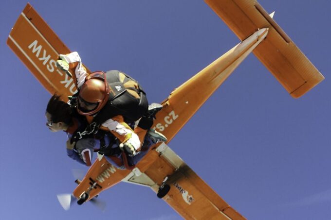 Tandem Skydiving Adventure in Prague - Altitude and Freefall