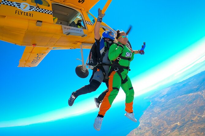 Tandem Skydiving Algarve From 15.000ft — 5000M - Aerial View of Algarve