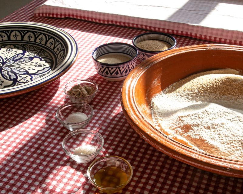 Tangier: Bread Making Class, Tea Ceremony and Market Tour - Preparing Moroccan Mint Tea