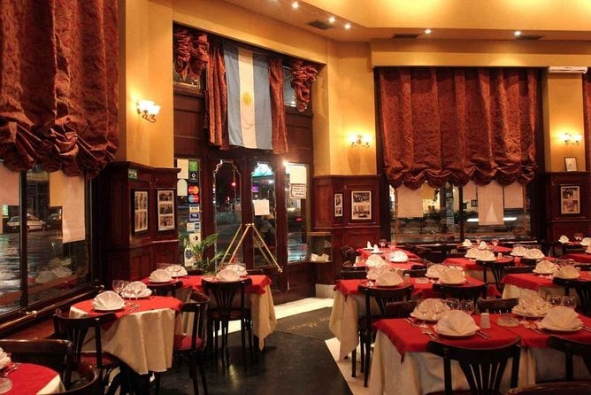 Tango Dinner Show Homero Manzi Menu South - Menu and Cuisine Highlights