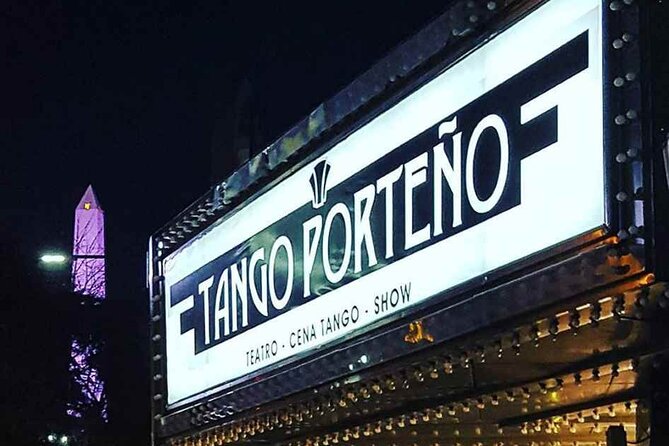 Tango Show in Tango Porteño With Optional Dinner - Key Points