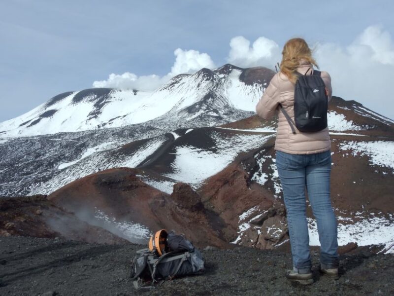 Taormina and Catania: Private Guided Etna Hike by Cable Car - Key Points