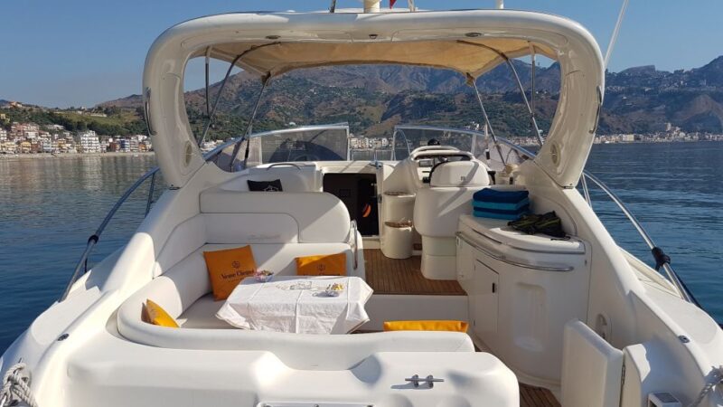 Taormina: Boat Tour Bay Taormina All Inclusive - Booking Process