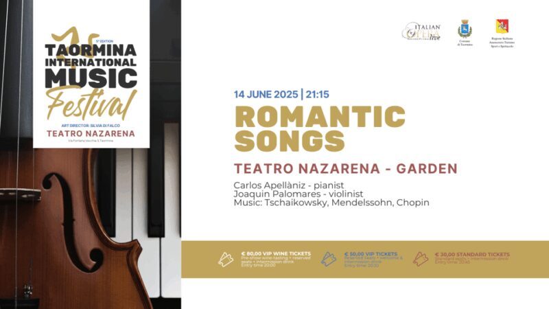 Taormina International Music Festival - Included Amenities
