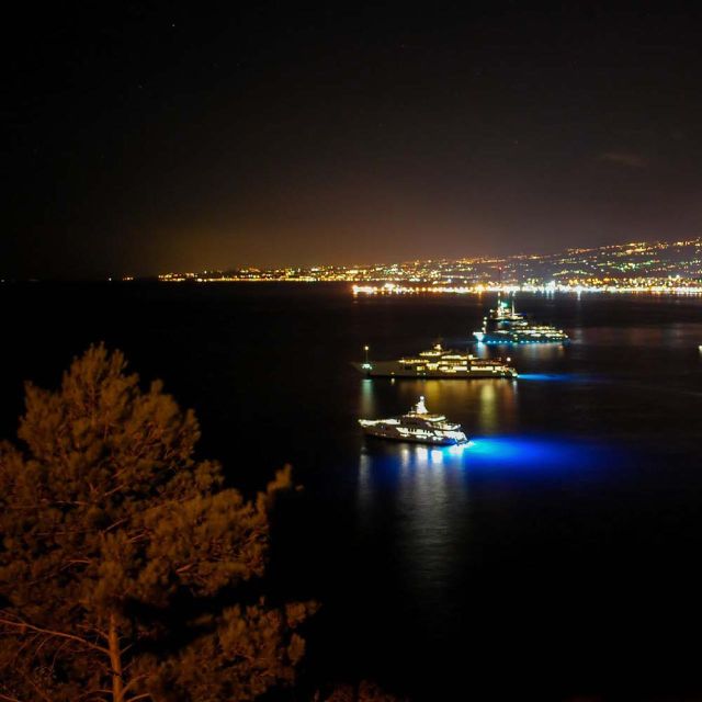 Taormina Sea: Pizza Under the Stars on Board - Starry Night Ambiance