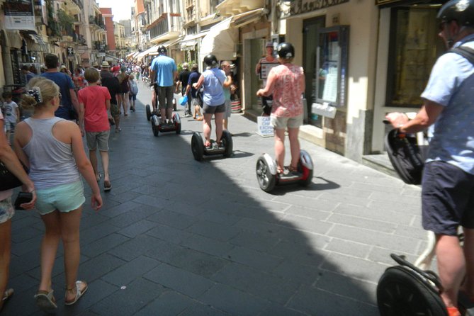 Taormina Shore Excursion: City Segway Tour - Scenic Views of Mount Etna