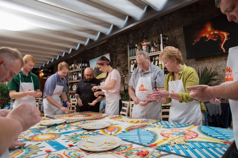 Taormina: Sicilian Cooking Class W/ a Visit to Local Market - Key Points
