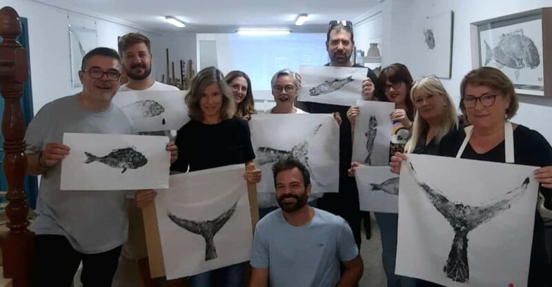 Tarifa: Art Gyotaku Experience Fish Printing Workshop - Activity Highlights