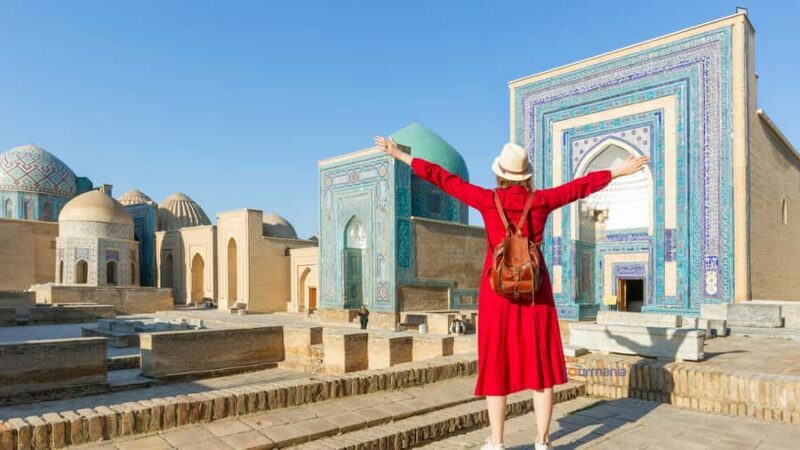 Tashkent: Samarkand Highlights One Day Guided Tour - Shah-i-Zinda Necropolis: A Tapestry of Tiled Tombs