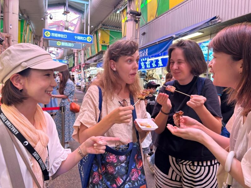 Taste of Kanazawa (Omicho Market Tasting + Higashi Chaya) - Wagashi and Japanese Sweets
