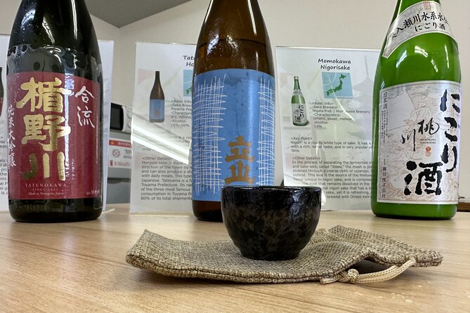 Taste&Learn Main Types of Authentic Sake With an Sake Expert! - Accessibility and Transportation
