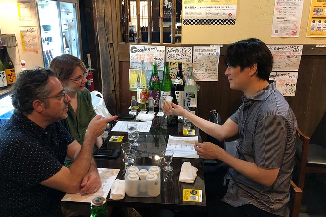 Tasting ALL TYPES of Sake With Seminar - Sake Tasting and Pairing