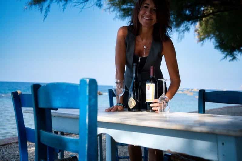 Tasting/Discovery of Cretan Grape Varieties by the Seaside! - Key Points