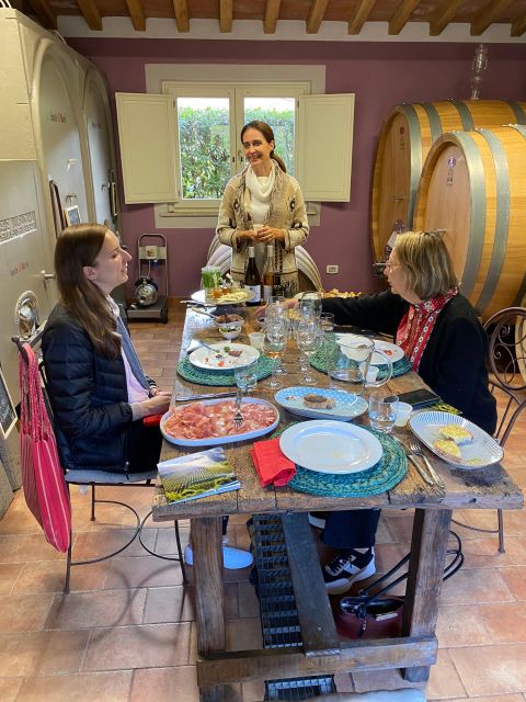Tasting in a Vineyard With Transfer From Lucca - Organic Wines and Local Pairings