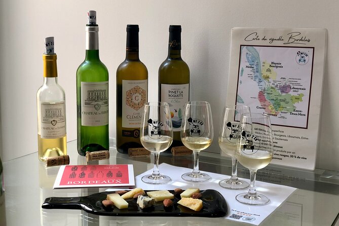 Tasting of Bordeaux White Wines Wine and Cheese Pairing - Inclusions and Offerings