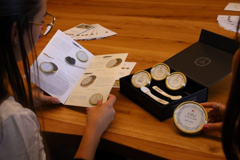 Tasting of Caviar and Visit to the CRU - Reservation Details