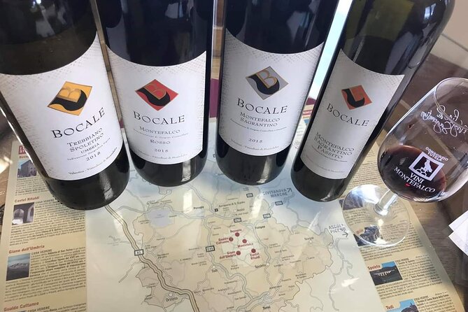 Tasting Selection of 4 Wines in Montefalco - Tasting the Wines
