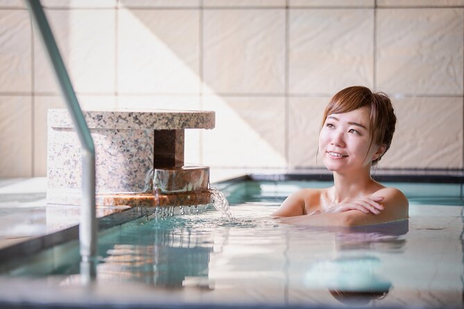 Tattoo-Friendly Open-Air Onsen & Drink - Views of Tokyo Sky Tree
