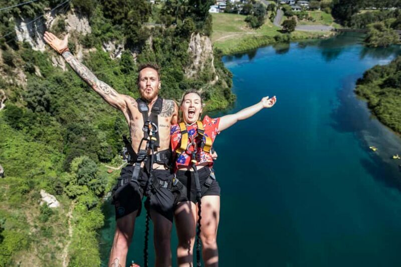 Taup: AJ Hackett Taup Bungy - NZ's Highest Water Touch! - Key Points