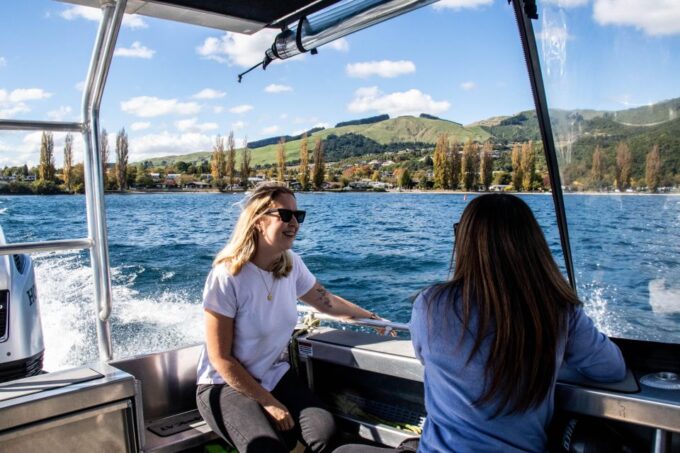 Taupo: Lake Taupo Western Bays Catamaran Tour With Bush Walk - Safety Briefing