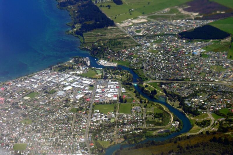 Taupo Self-Guided Audio Tour - Key Points