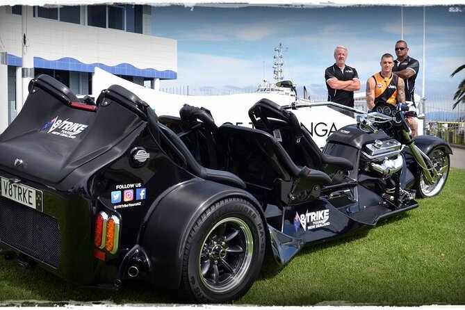 TAURANGA SHORE Excursion: Epic 25 Min V8 Trike Tour of Mt Maunganui & TAURANGA - Key Points