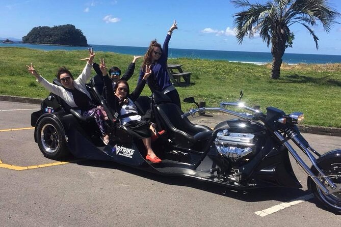TAURANGA SHORE Excursion: V8 TRIKE - 1.5 Hour City Sites - Duration and Pricing