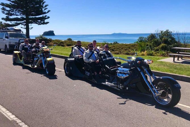 TAURANGA SHORE Excursion: V8 TRIKE - 1.5 Hour City Sites - Tour Itinerary