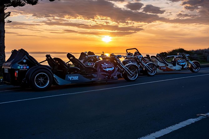 TAURANGA SHORE Excursion: V8 TRIKE - 1.5 Hour City Sites - Getting to the Meeting Point
