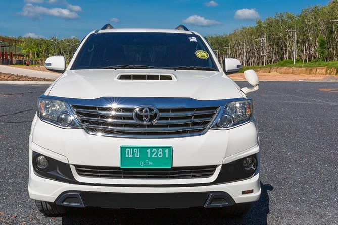 TAXI AIRPORT TRANSFER to KAMALA BEACH Area - Vehicle Information