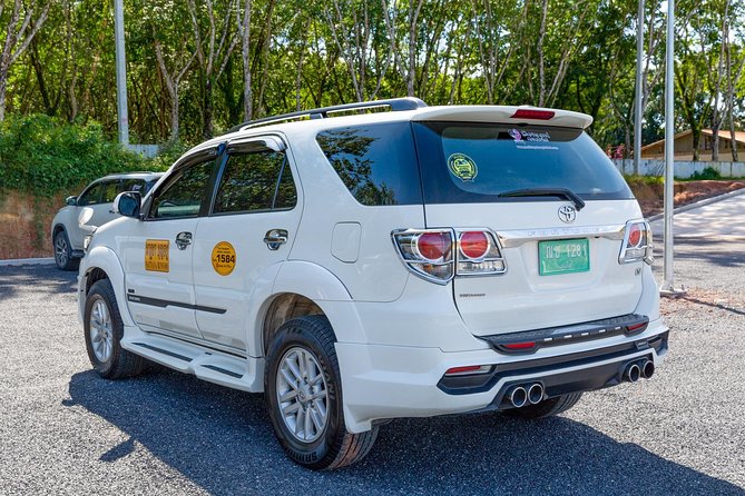 TAXI AIRPORT TRANSFER to RASSADA PIER - Vehicle and Amenities
