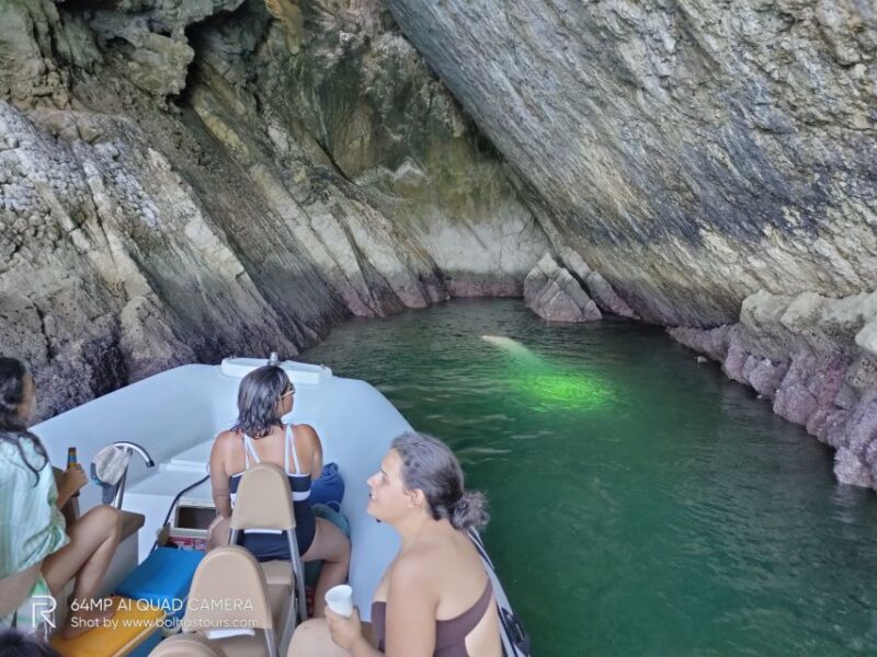 Taxi Boat From Sesimbra to Ribeira Do Cavalo Beach, Arrábida - Beach Activities
