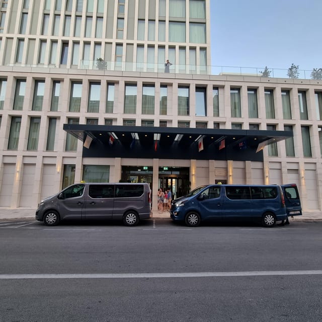 Taxi Transfer From Airport Split to Murter Tisno or Sibenik - Included Services