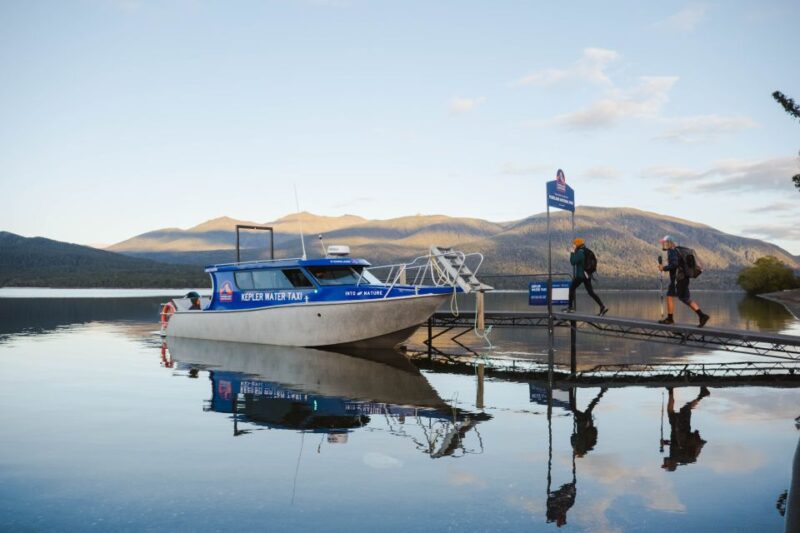 Te Anau: Kepler Water Taxi Transfer Across Lake Te Anau - Itinerary Details