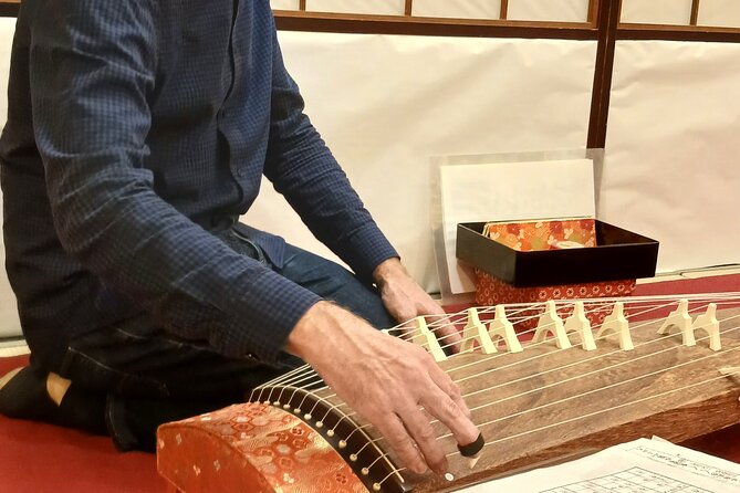 Tea Ceremony With Japanese Harp Performance in Kyoto - Savoring the Matcha and Tea Sweets