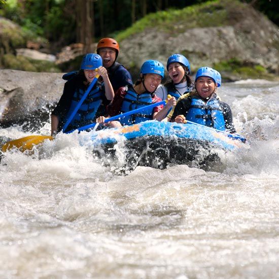 Telaga Waja: White Water Rafting With Lunch - Key Points
