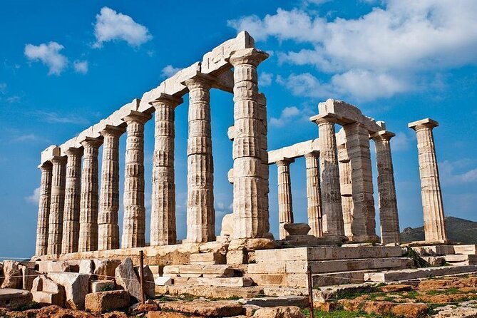 Temple of the Poseidon/Cape Sounio and Vouliagmeni Lake Private Tour - Architectural Marvels of Poseidons Temple