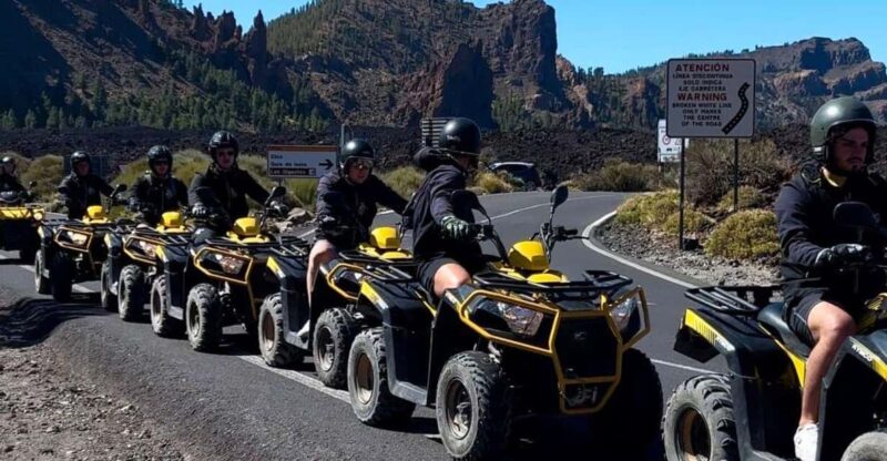 Tenerife: Guided Off-Road Quad Tour on Mount Teide - Key Points