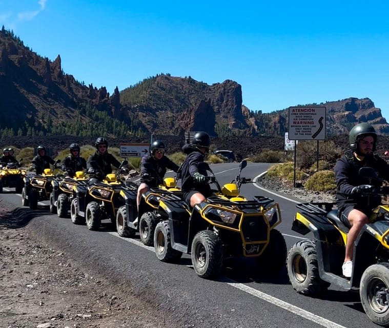 Tenerife: Guided Off-Road Quad Tour on Mount Teide - Exploration of Diverse Terrains