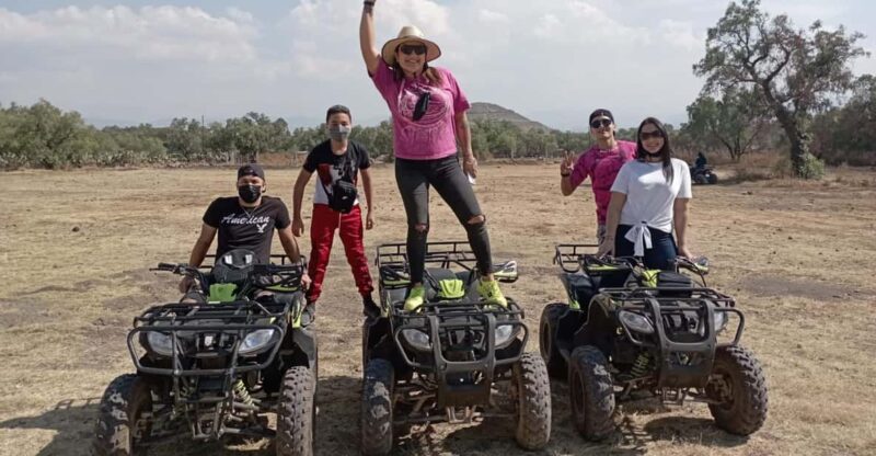 Teotihuacan: 3hr. ATV Tour Hotspots & Local Majestic Caves - Key Points