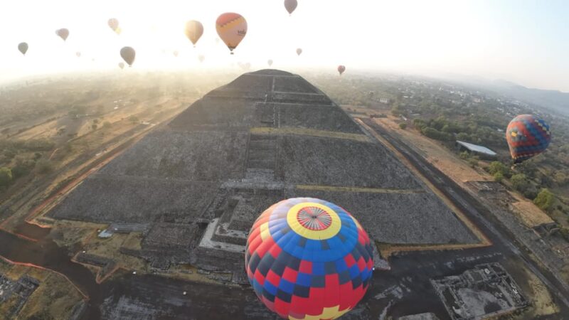 TEOTIHUACAN BALLOON FLIGHT, BREAKFAST IN CAVE AND PICK UP - Key Points