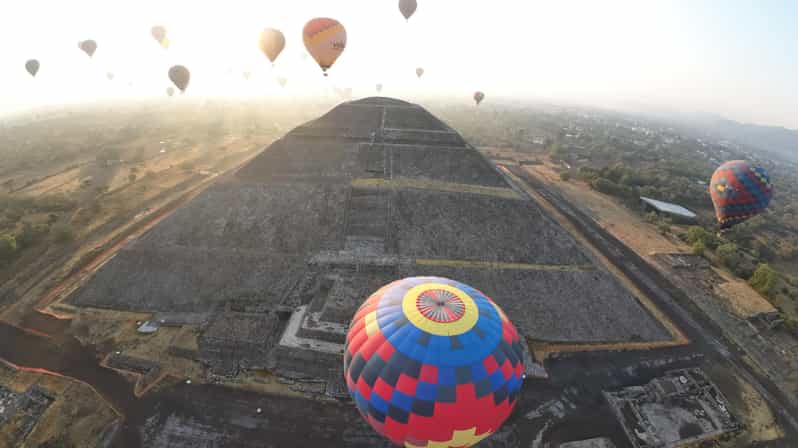 TEOTIHUACAN BALLOON FLIGHT, BREAKFAST IN CAVE AND PICK UP - Itinerary